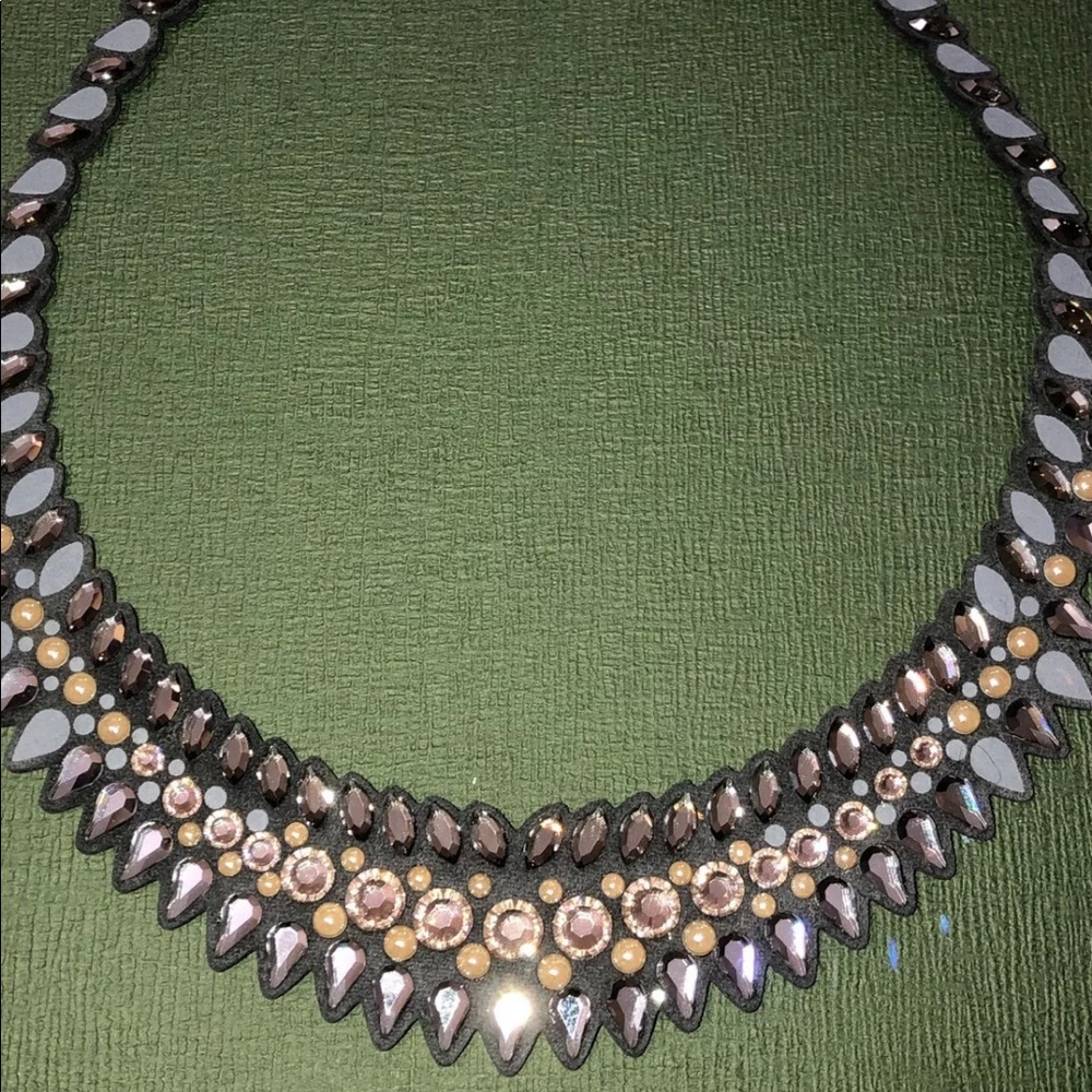 Swarovski Statement Crystals Necklace NWOT